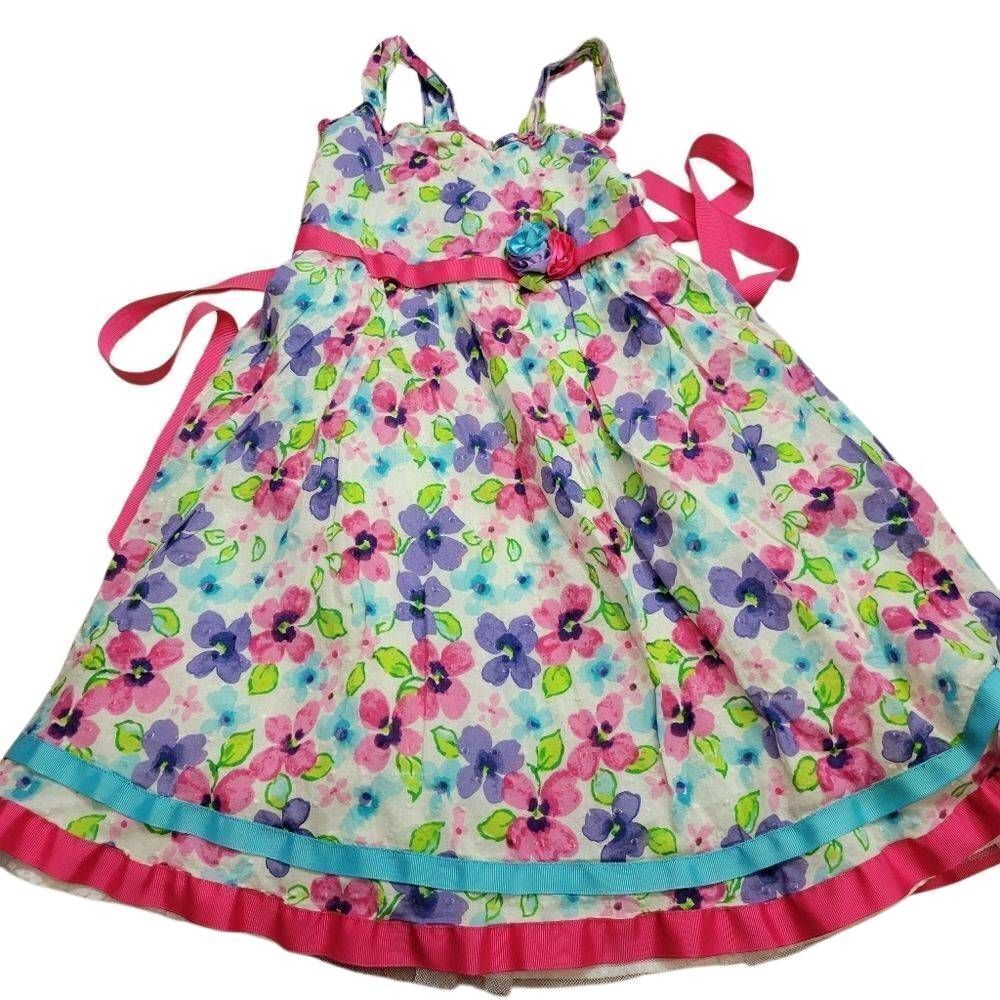 Youngland floral dress 6X